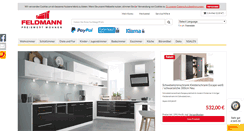 Desktop Screenshot of feldmann-wohnen.de